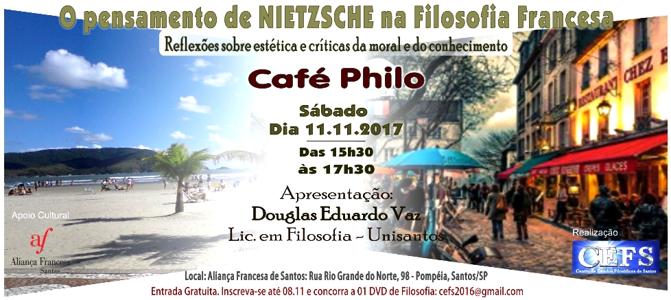 Café Philo por Douglas Eduardo Vaz