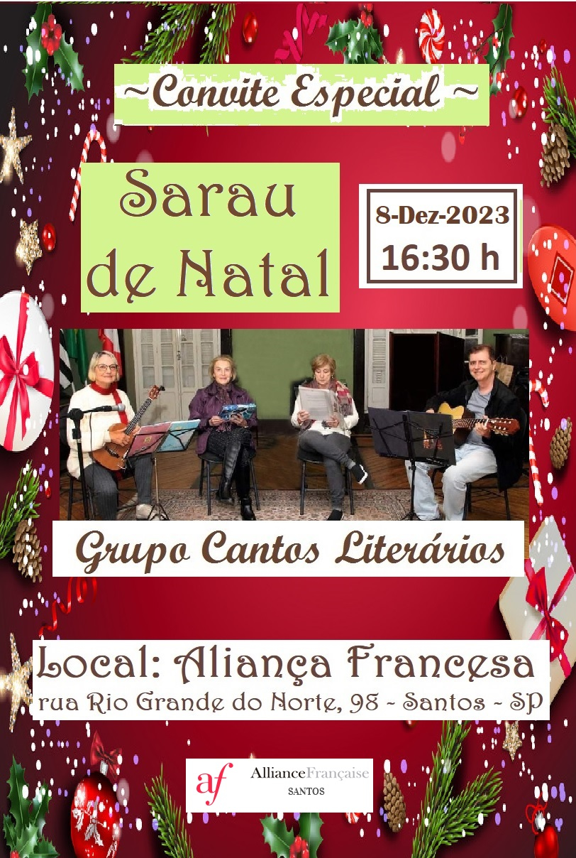 Sarau de Natal - Grupo Cantos Literários